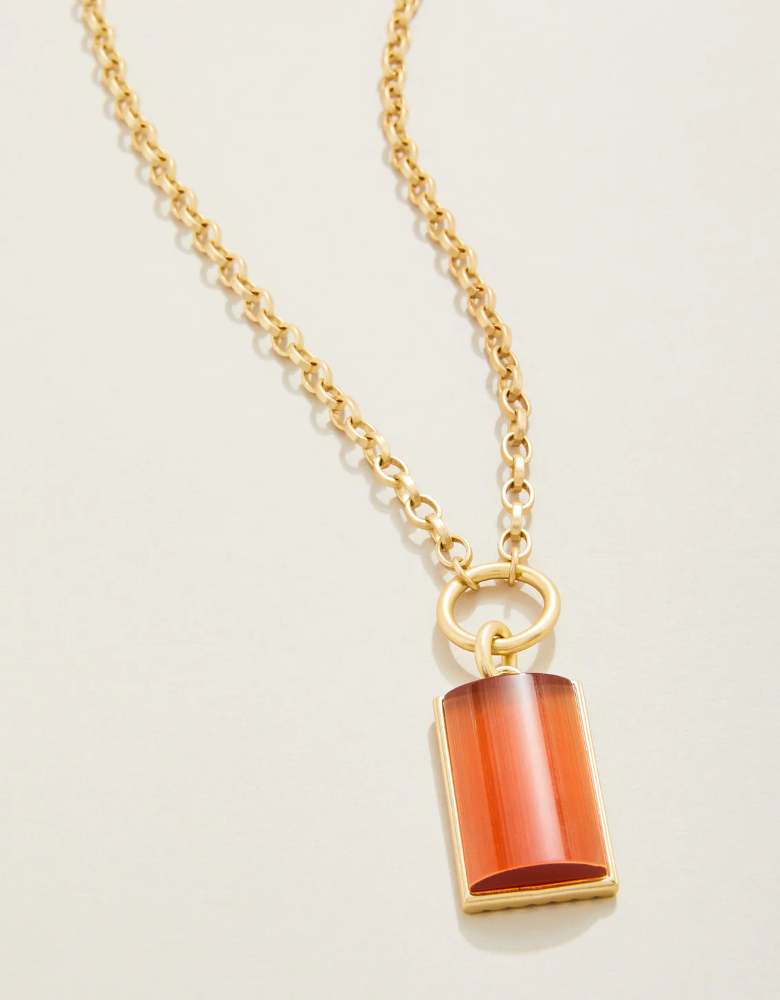 Highlands Necklace 24" Optic Sunstone | Spartina 449