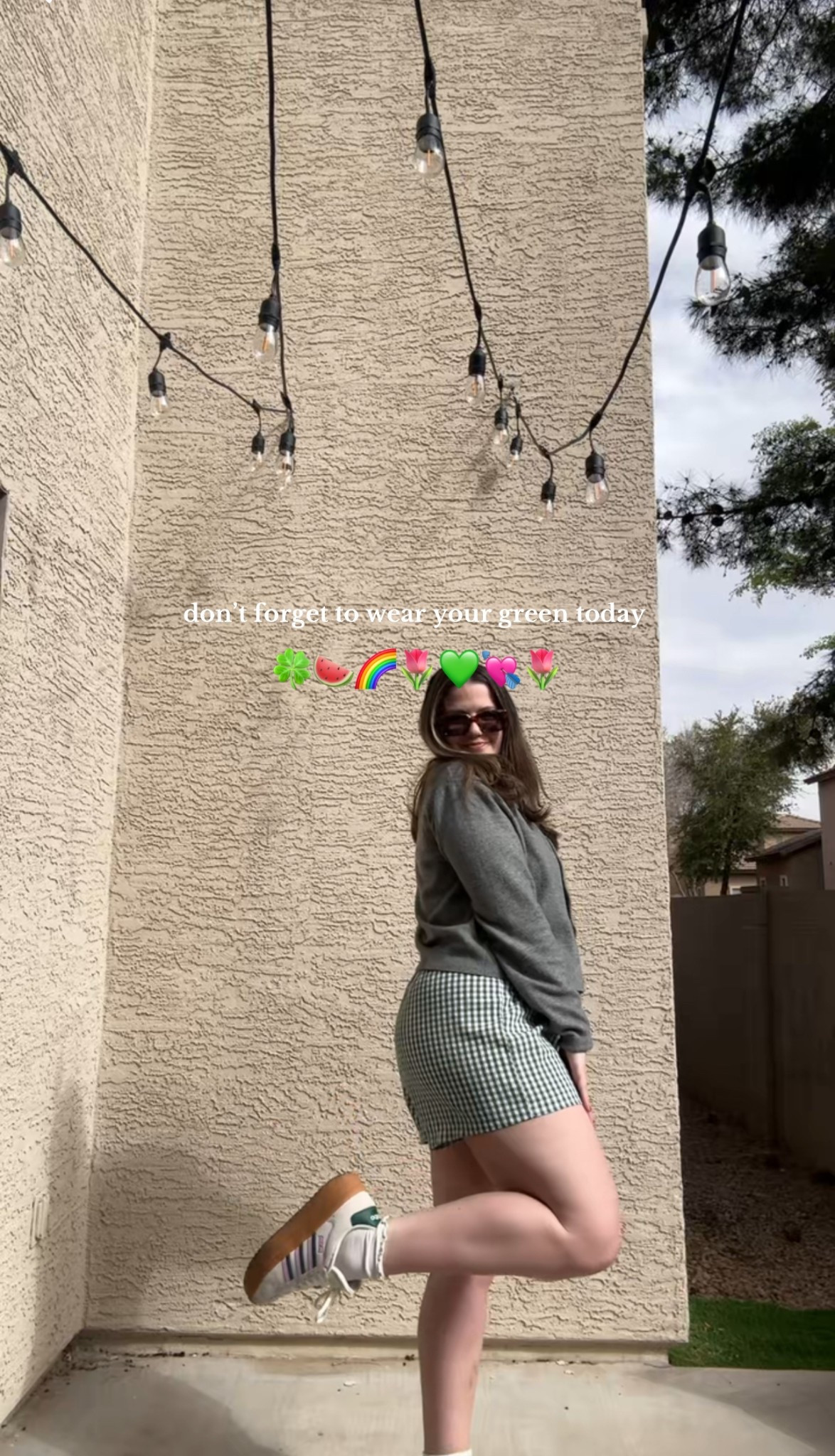 pink + green adidas 💘🍀