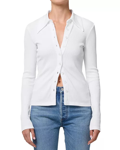 Gila Polo Button Front Top | Bloomingdale's (US)