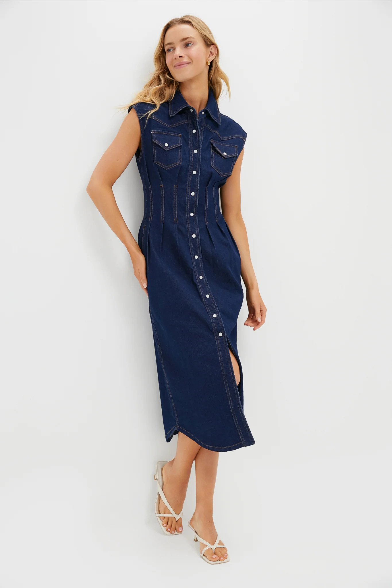 Indigo Eliana Midi Dress | Tuckernuck (US)