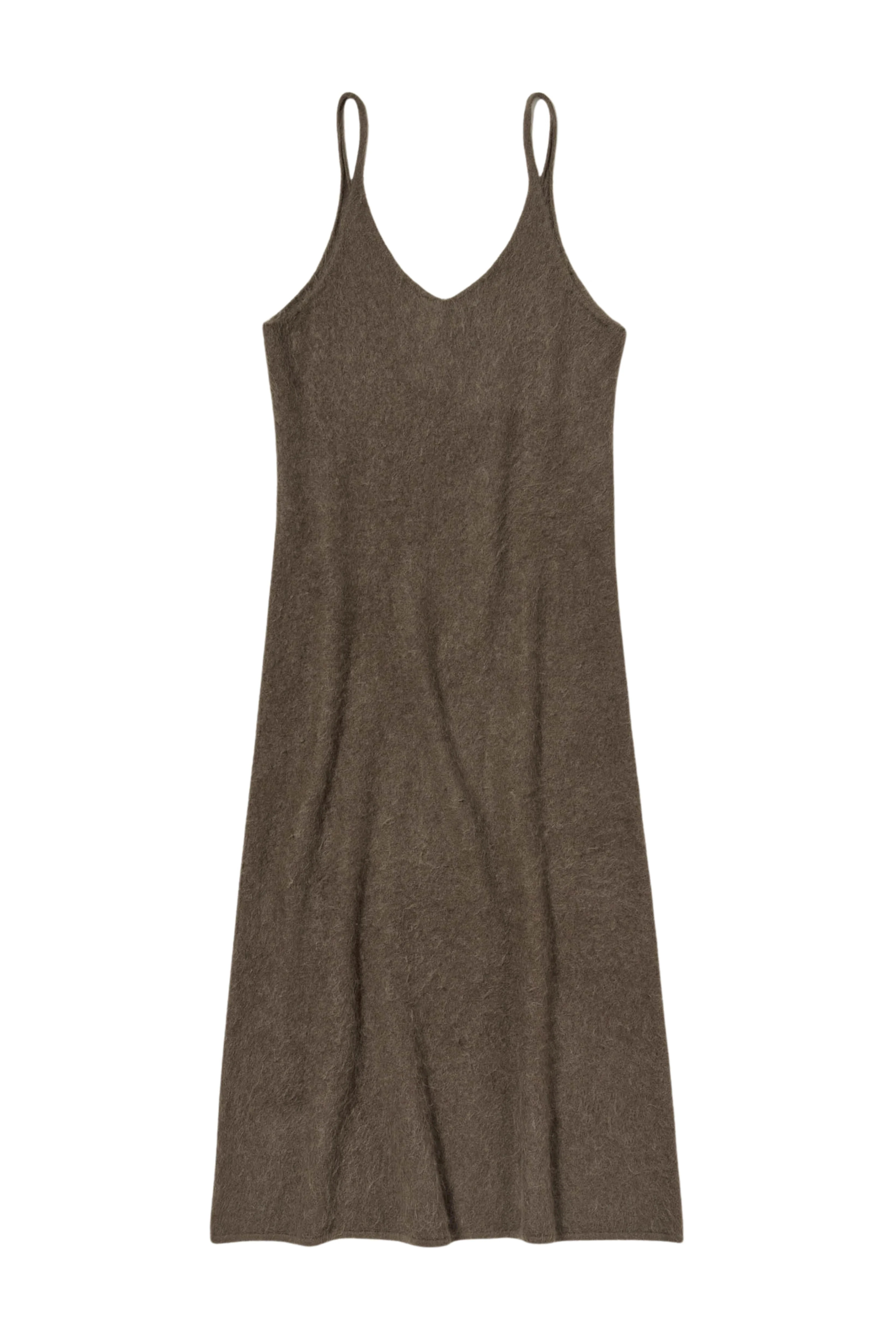 Garment-Dyed Baby Alpaca Knit Dress | Ludivine