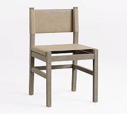Segura Leather Dining Chair | Pottery Barn (US)