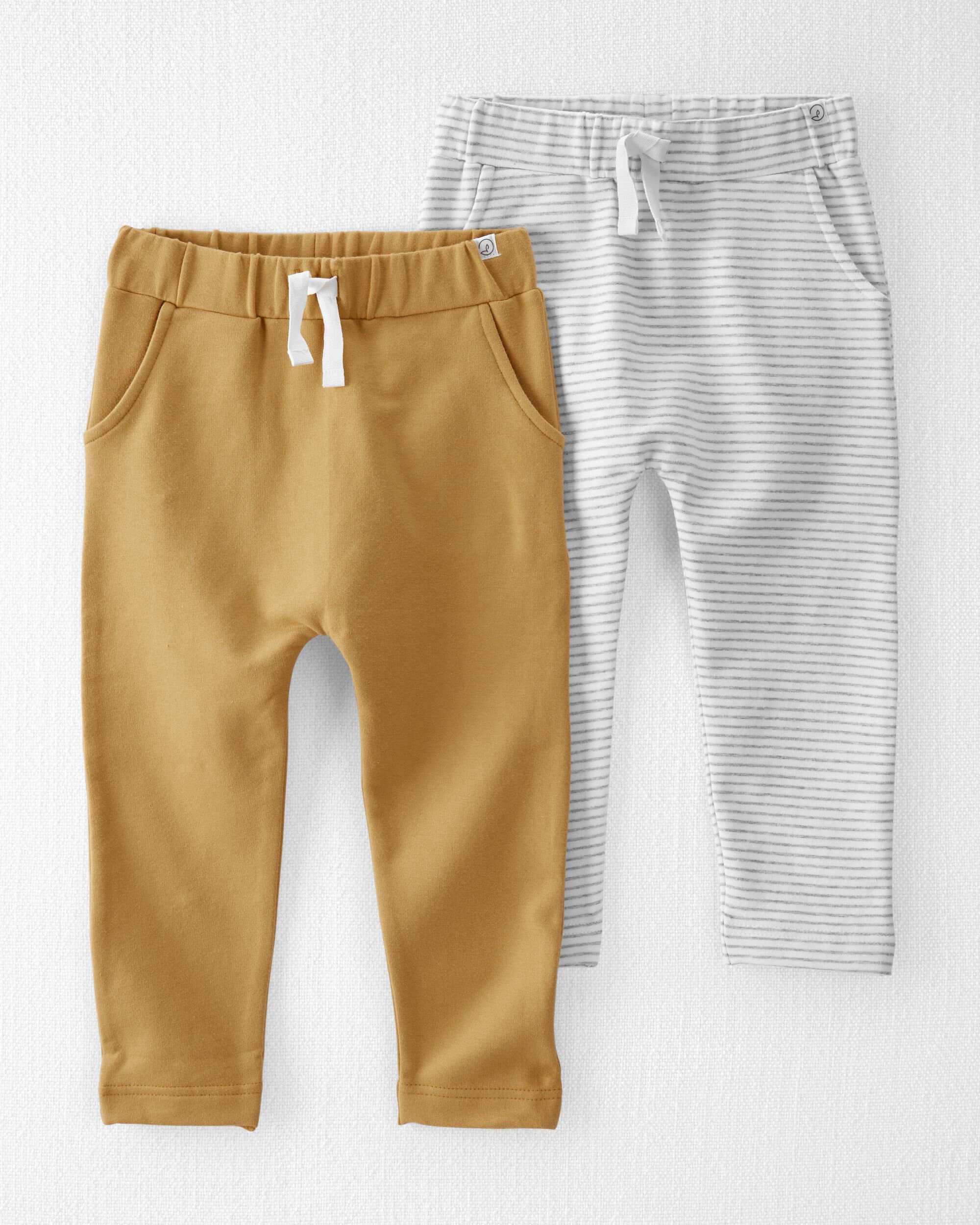 2-Pack Organic Cotton Joggers | Carter's