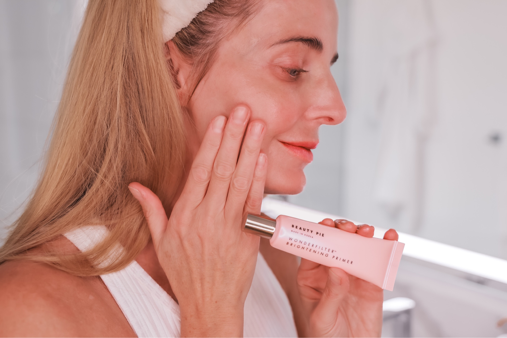 I recently tried this brightening primer from Beauty Pie and was blown away. It really does have a brightening, filter-like effect that makes my skin look illuminated, glowy, and hydrated. It’s a super lightweight cream-gel formula that blurs pores, color corrects, evens skin tone, and hydrates. I use it under my foundation for a lit-from-within look. It’s so good I’m actually using less foundation every time I do my makeup because it already creates such a wonderful base. 

~Erin xo 

#LTKBeauty #LTKFindsUnder50 #LTKFindsUnder100