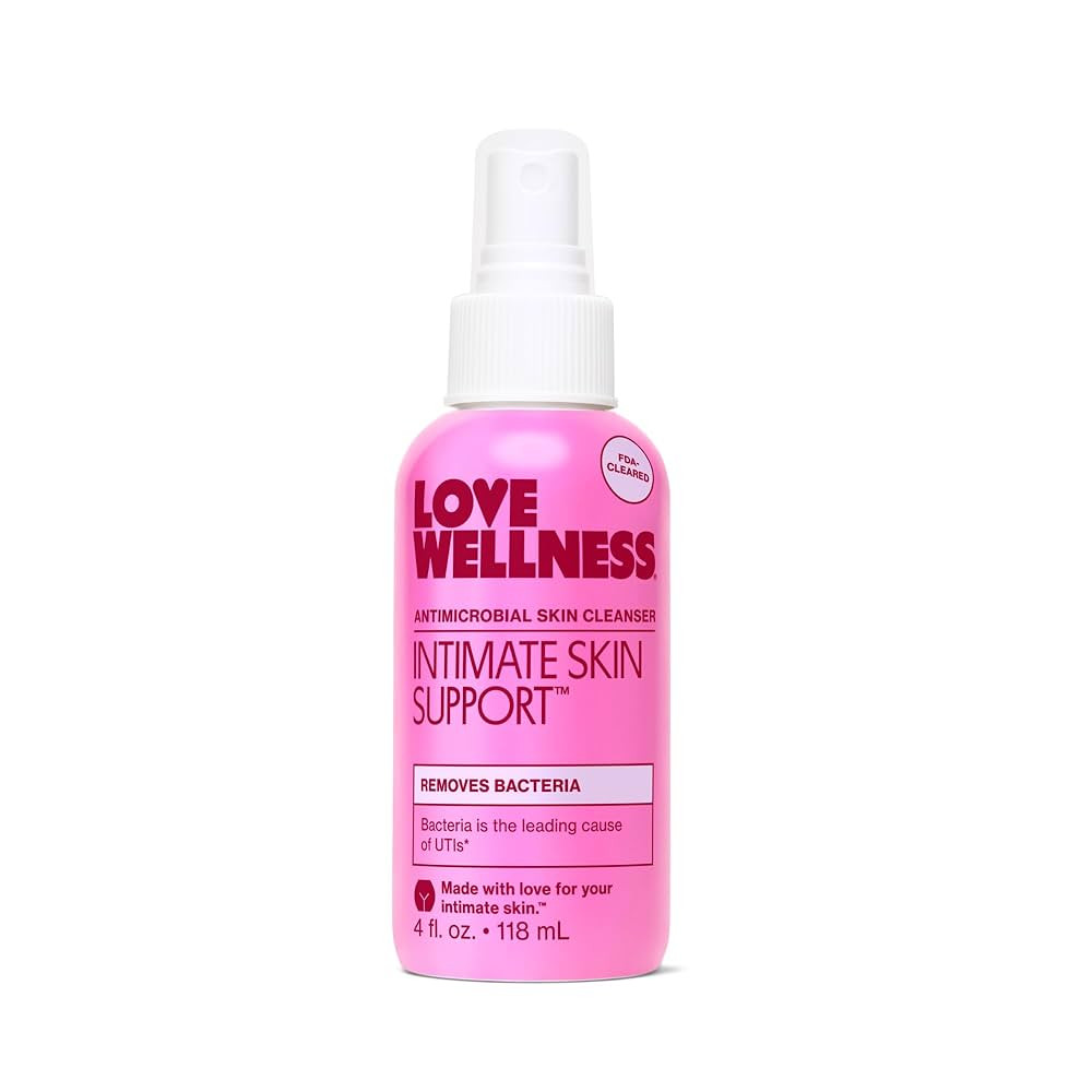 Love Wellness Intimate Skin Support I UTI Prevention and Cleanser Spray I Odor Removal & Itch Rel... | Amazon (US)