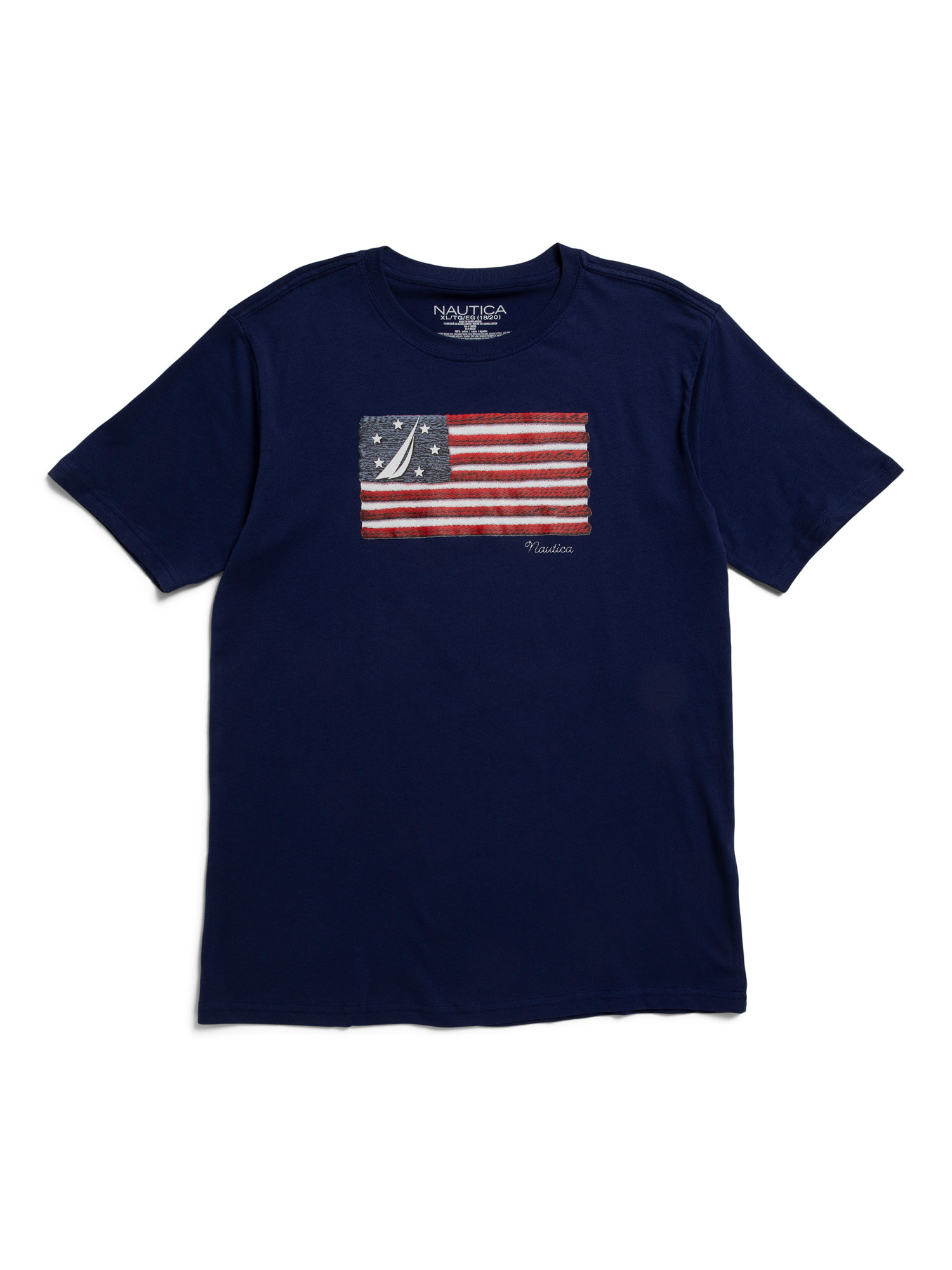 Boys American Flag Short Sleeve Tee | TJ Maxx