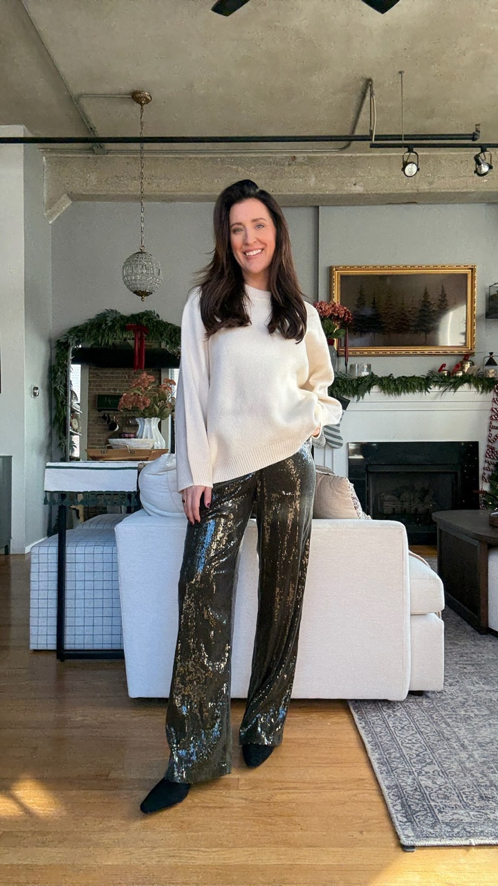 TARGET DOES IT AGAIN! These olive green sequin pants are literally to die for. Perfect for holiday parties or New Year’s Eve! 

#LTKSaleAlert #LTKHoliday