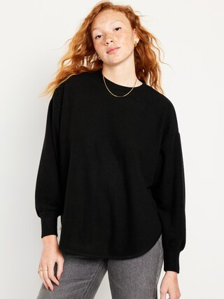 Cozy French-Rib Tunic Sweater for Women | Old Navy (US)