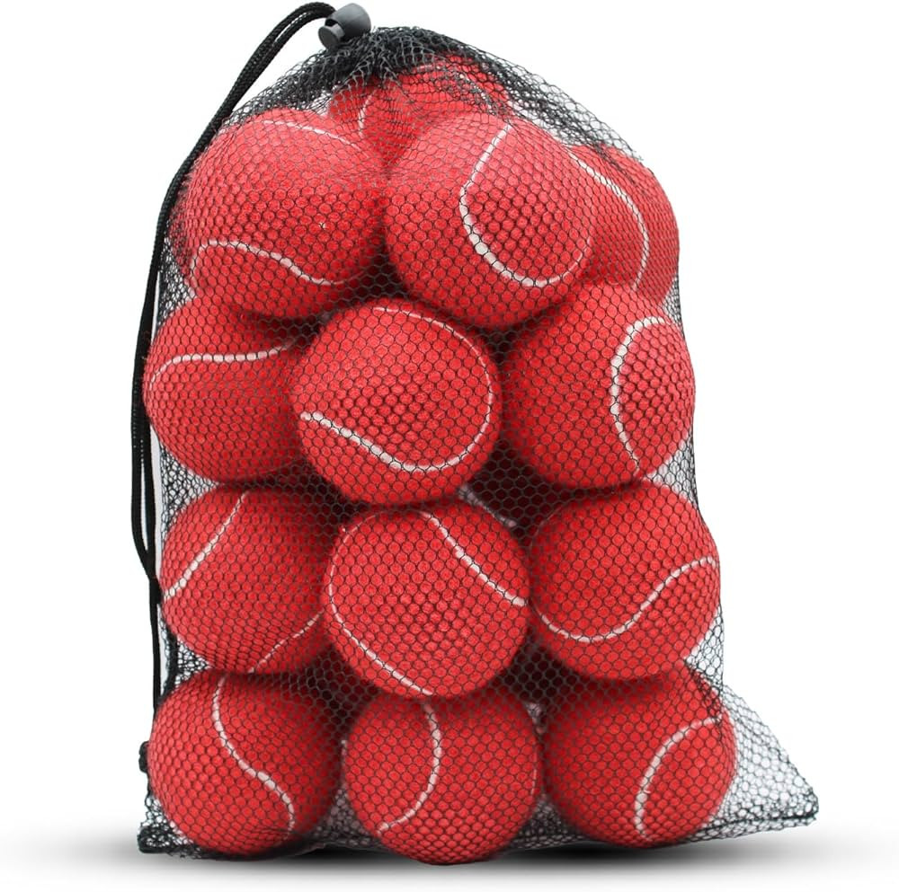 Tennis Balls, 20 Pack Training Tennis Balls,High Elasticity Practice Tennis for Beginner, Exercis... | Amazon (US)
