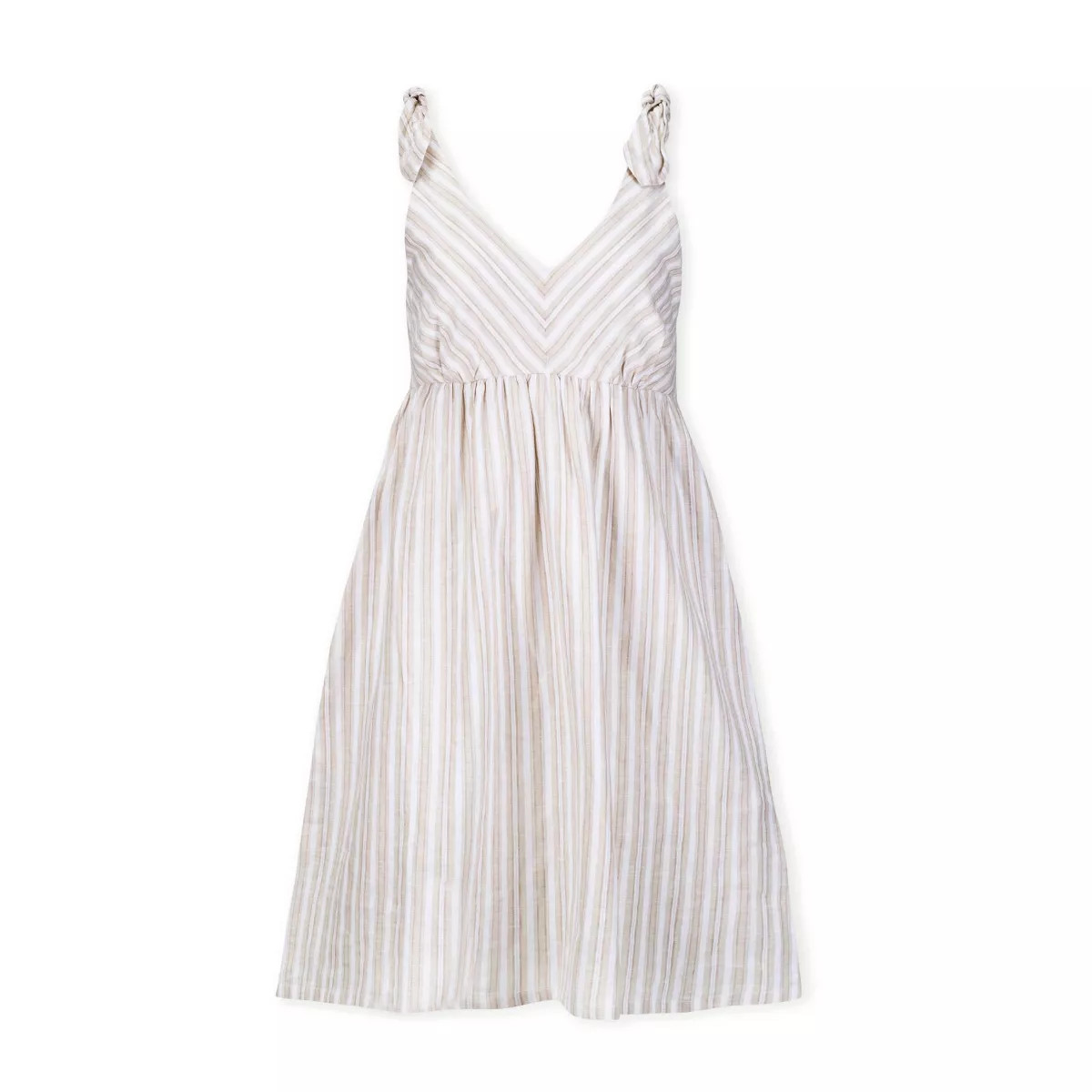 Hope & Henry Women's Sleeveless Bow Shoulder Dress | Target