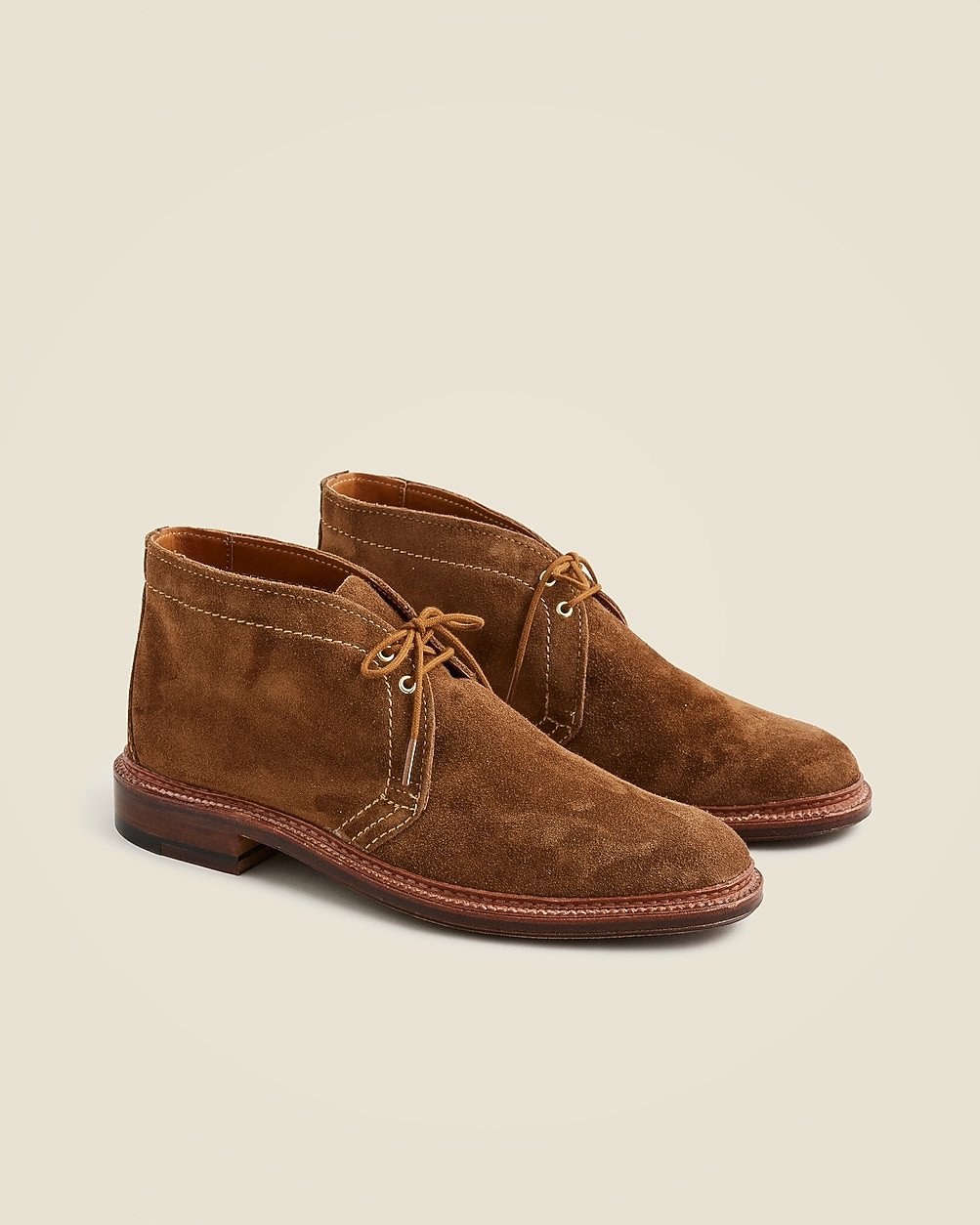 Alden&reg; for J.Crew unlined chukka boots in suede | J. Crew US