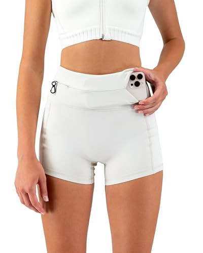 FlipBelt Women's Comp Shorts 3 Inch - Dune - XS | Amazon (US)