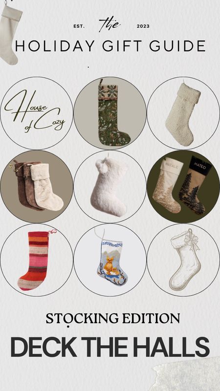 The Best Stockings! 2023 stocking roundup 🎄 

#LTKSeasonal #LTKHoliday #LTKhome