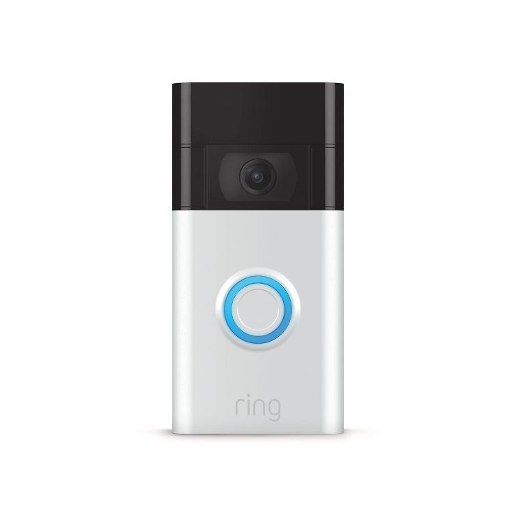 Ring 1080p Wireless Video Doorbell - Satin Nickel | Target