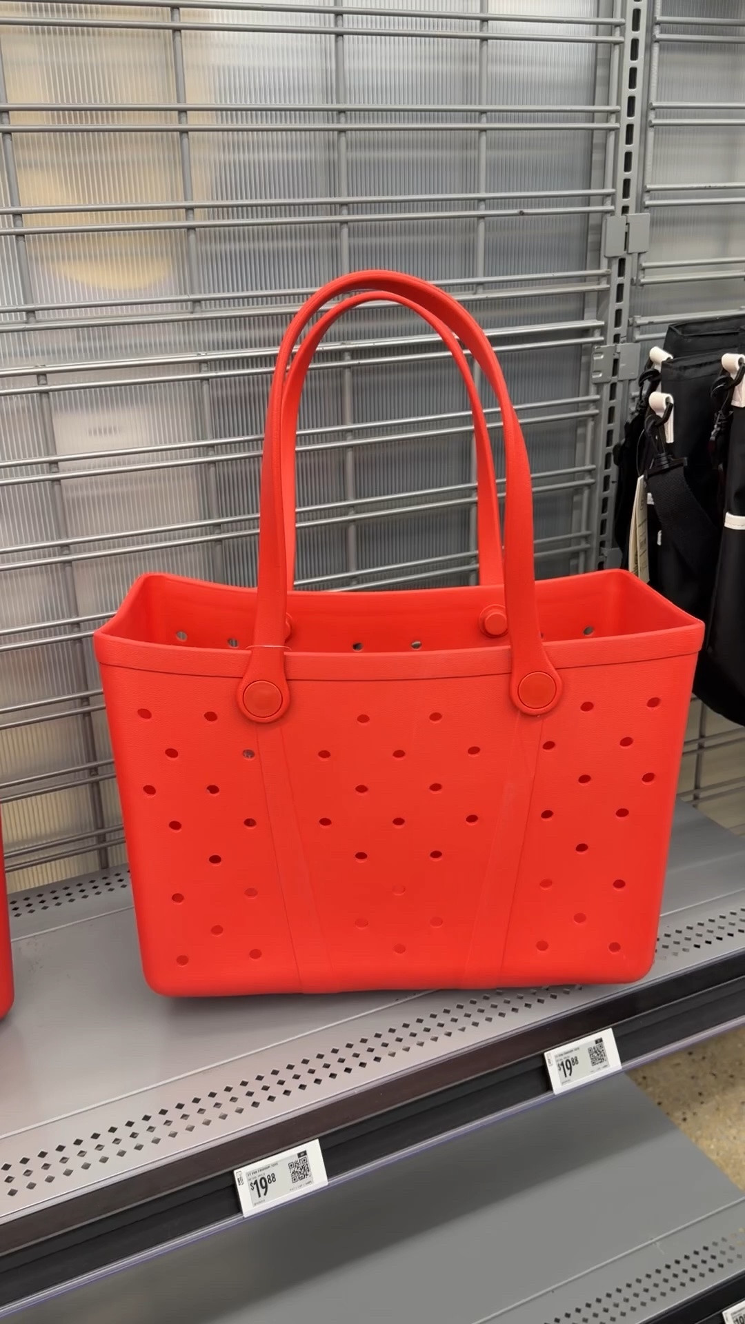 Have you grabbed your Walmart “Bogg”
Bag look for less yet?! Perfect oversized summer tote for pool or beach, lightweight and durable. Several colors. #walmartfinds