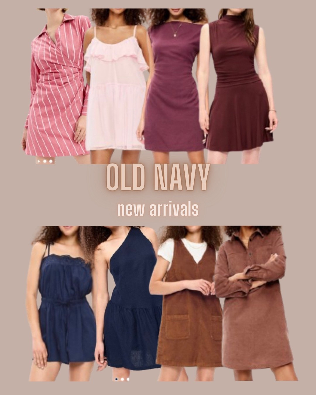 50% off everything and they just dropped their fall stuff! 

Old navy
Fall fashion
Pinafore dress
Mini dress
Faux suede’s dress
Romper
One shoulder dress

#LTKSaleAlert
