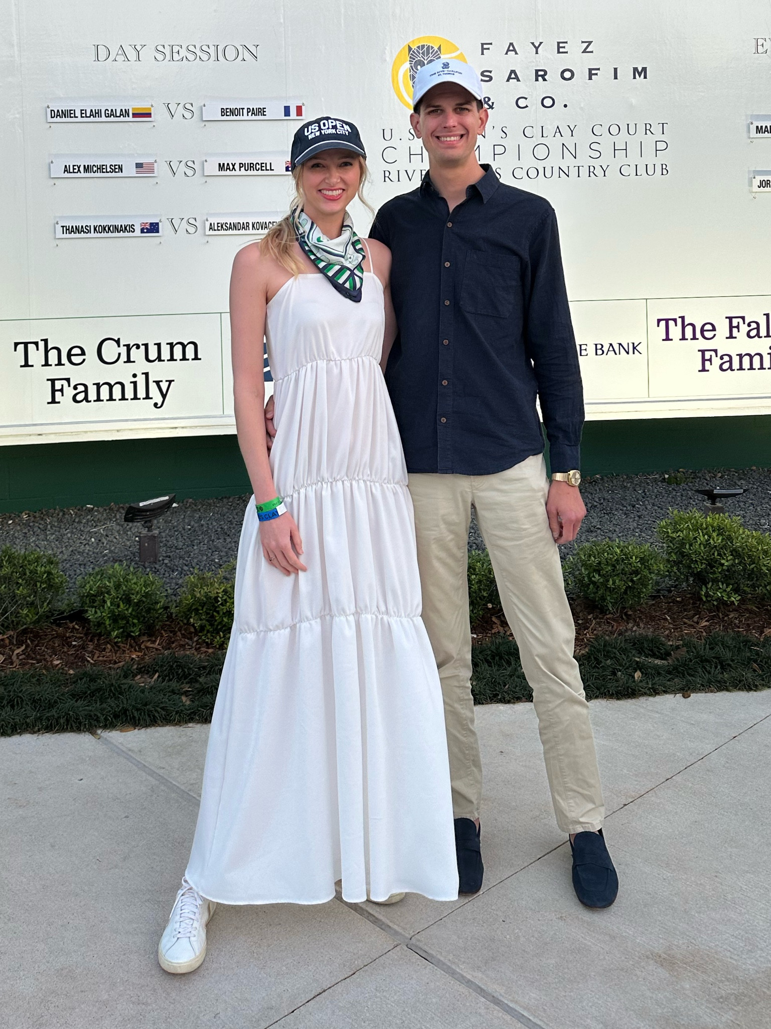 Tennis tournament fit | midi dress | silk scarf | ball cap | tenniscore | sporty | Morgan riddle inspired

#LTKSeasonal #LTKfitness #LTKfindsunder100