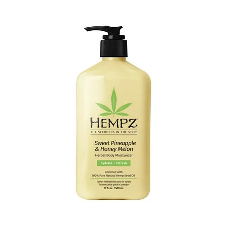 Hempz Herbal Body Lotion for Dry Skin, Sweet Pineapple & Honey Melon, 17 fl oz | Walmart (US)