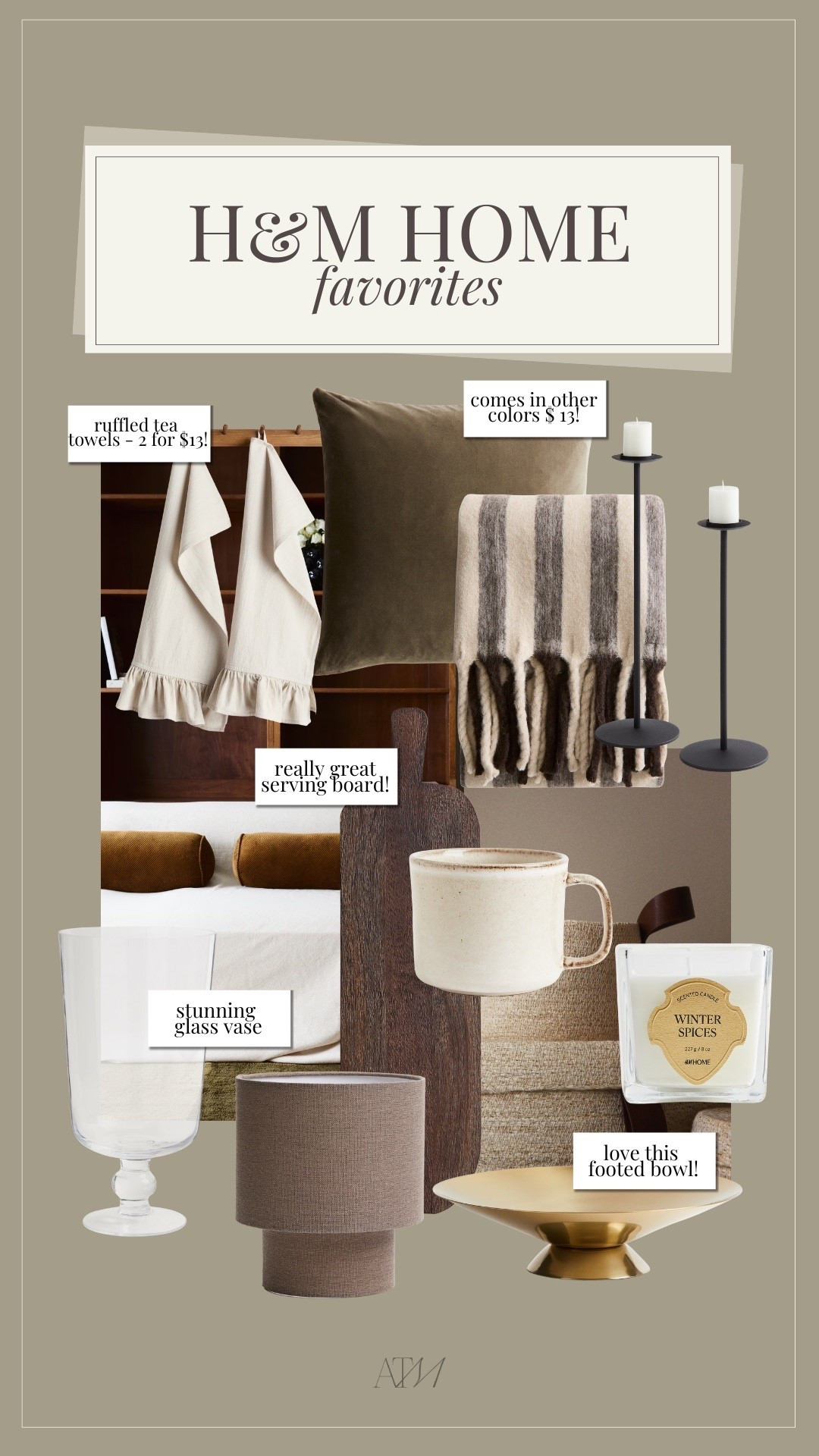 H&M Home favorites!

home finds, affordable home finds, neutral home finds, fall home finds, moody home finds, velvet pillow 

#LTKHome #LTKStyleTip