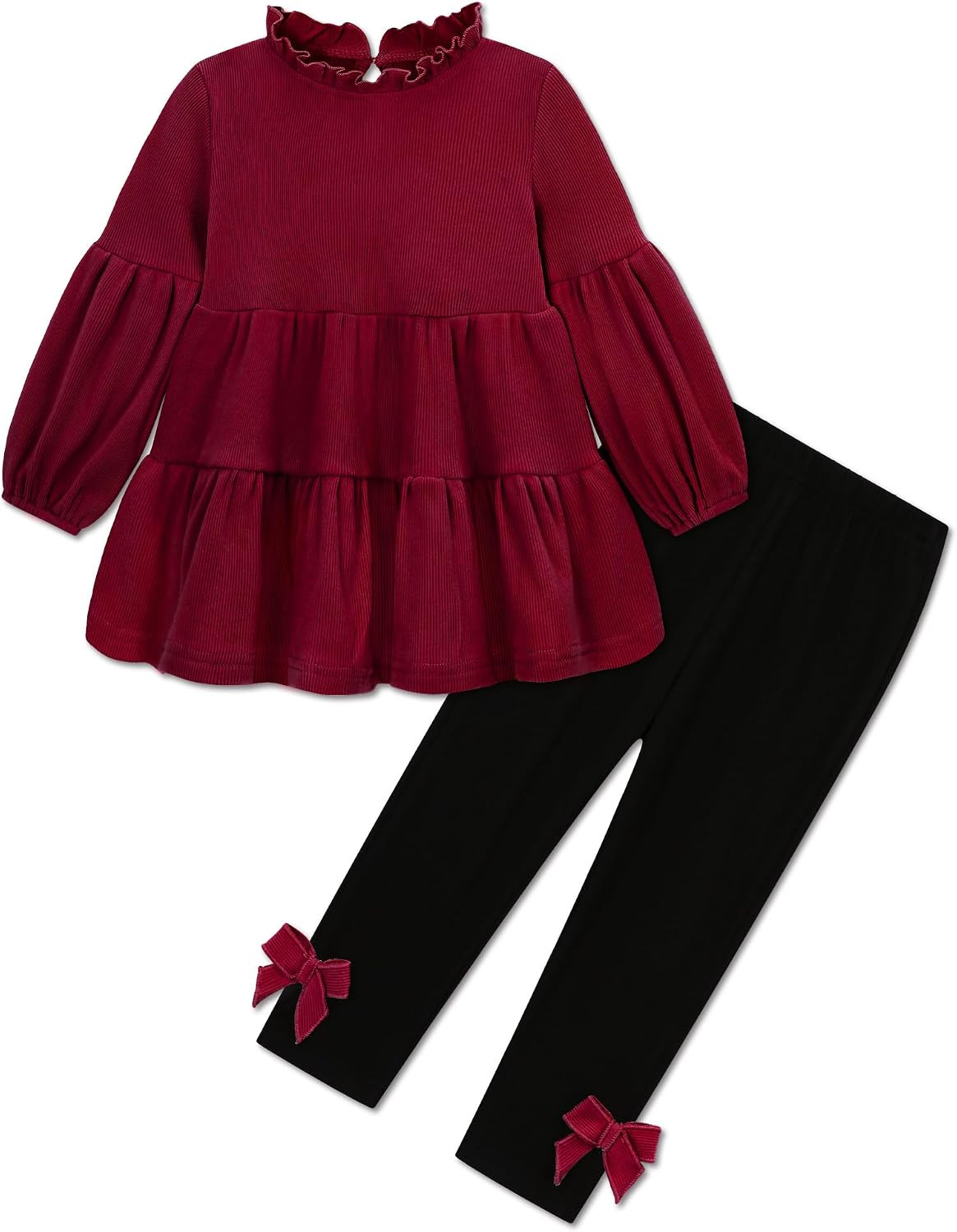 Toddler Girl Clothes 2Pcs Girls Fall Winter Outfits 12M-5T | Amazon (US)