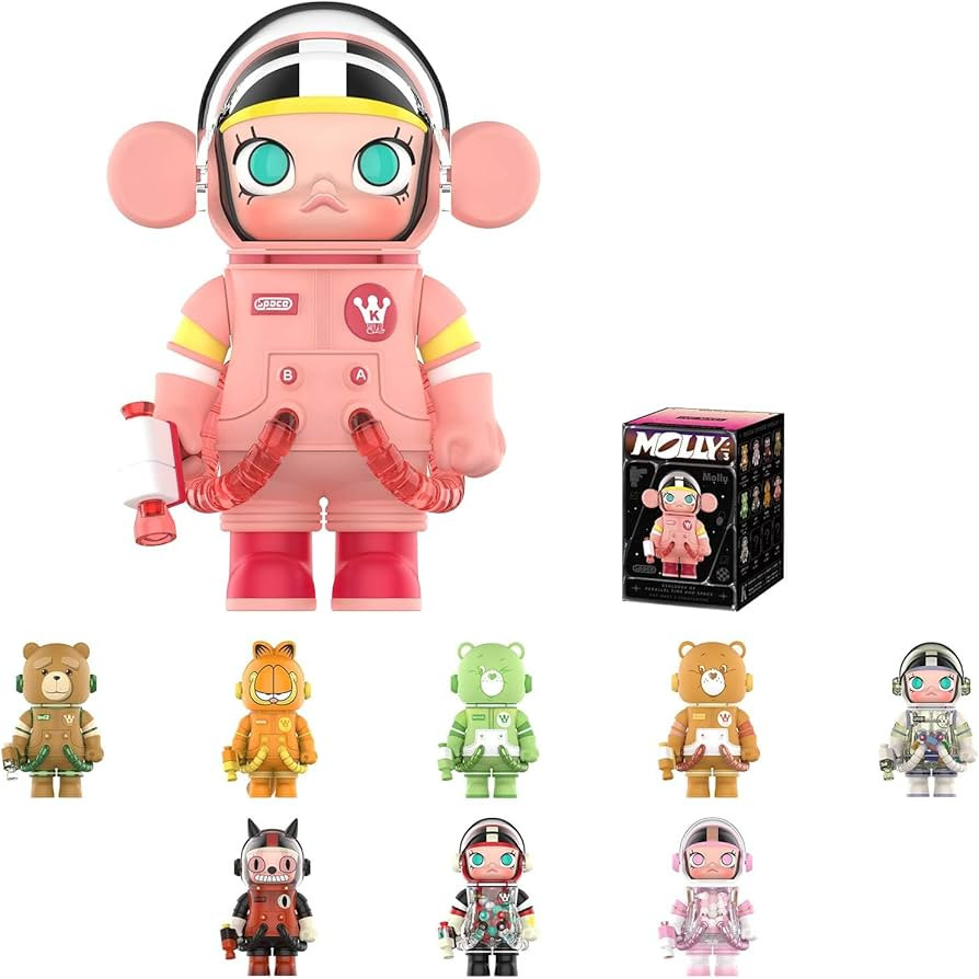 POP MART MEGA Space Molly 100% Series 3, Molly Blind Box Figures, Random Design Action Figures Co... | Amazon (US)