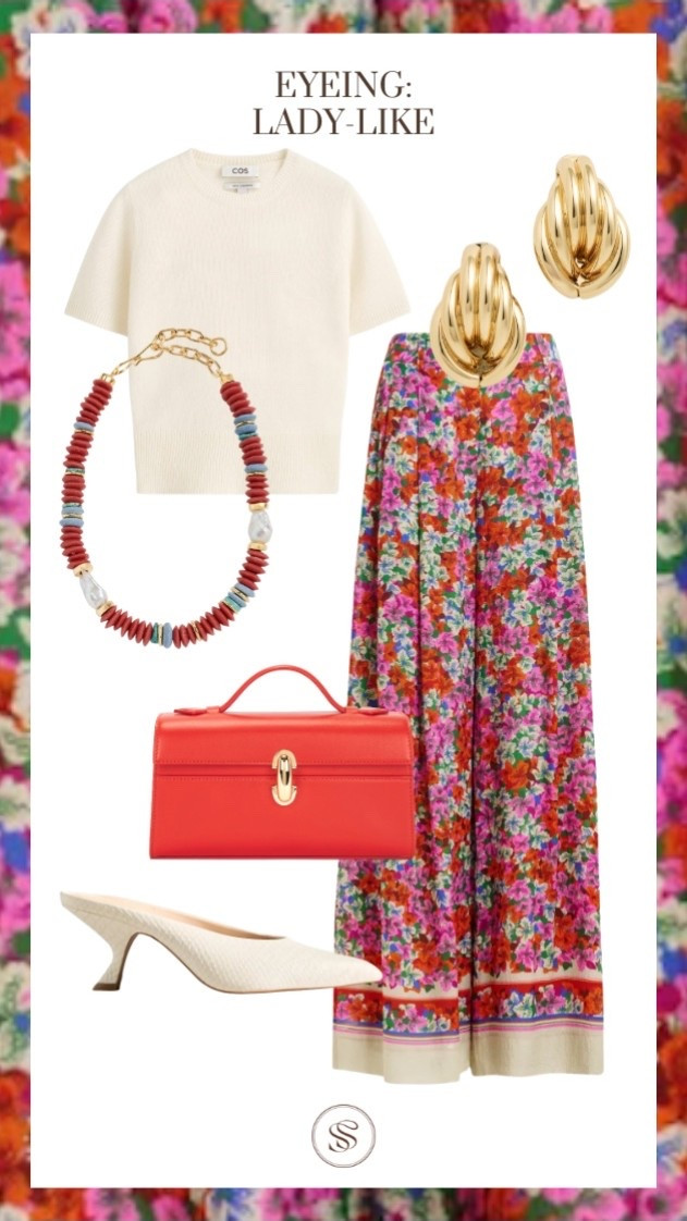 Feminine style
Floral pant 