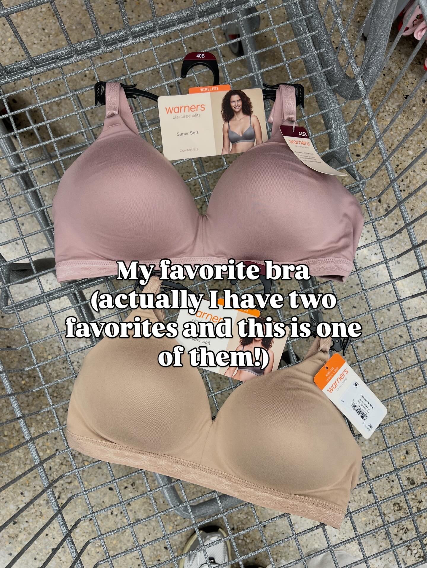 My favorite bras are by Hanes and Warner’s. They are so comfy and create smooth lines under clothing. 

#LTKOver40