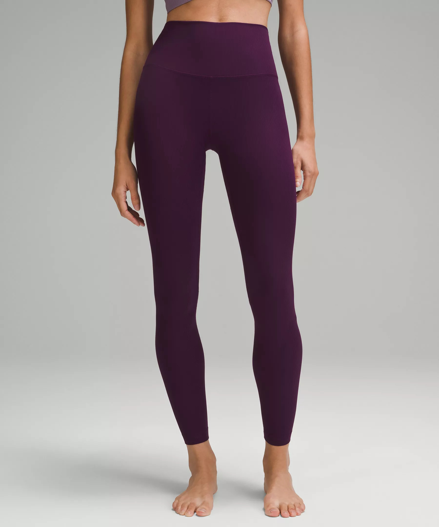 lululemon Align™ Ribbed High-Rise Pant 28" | Lululemon (US)