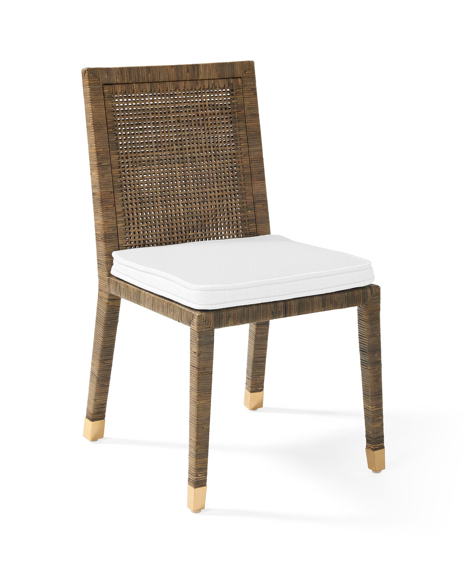 Balboa Rattan Side Chair - Sepia | Serena and Lily