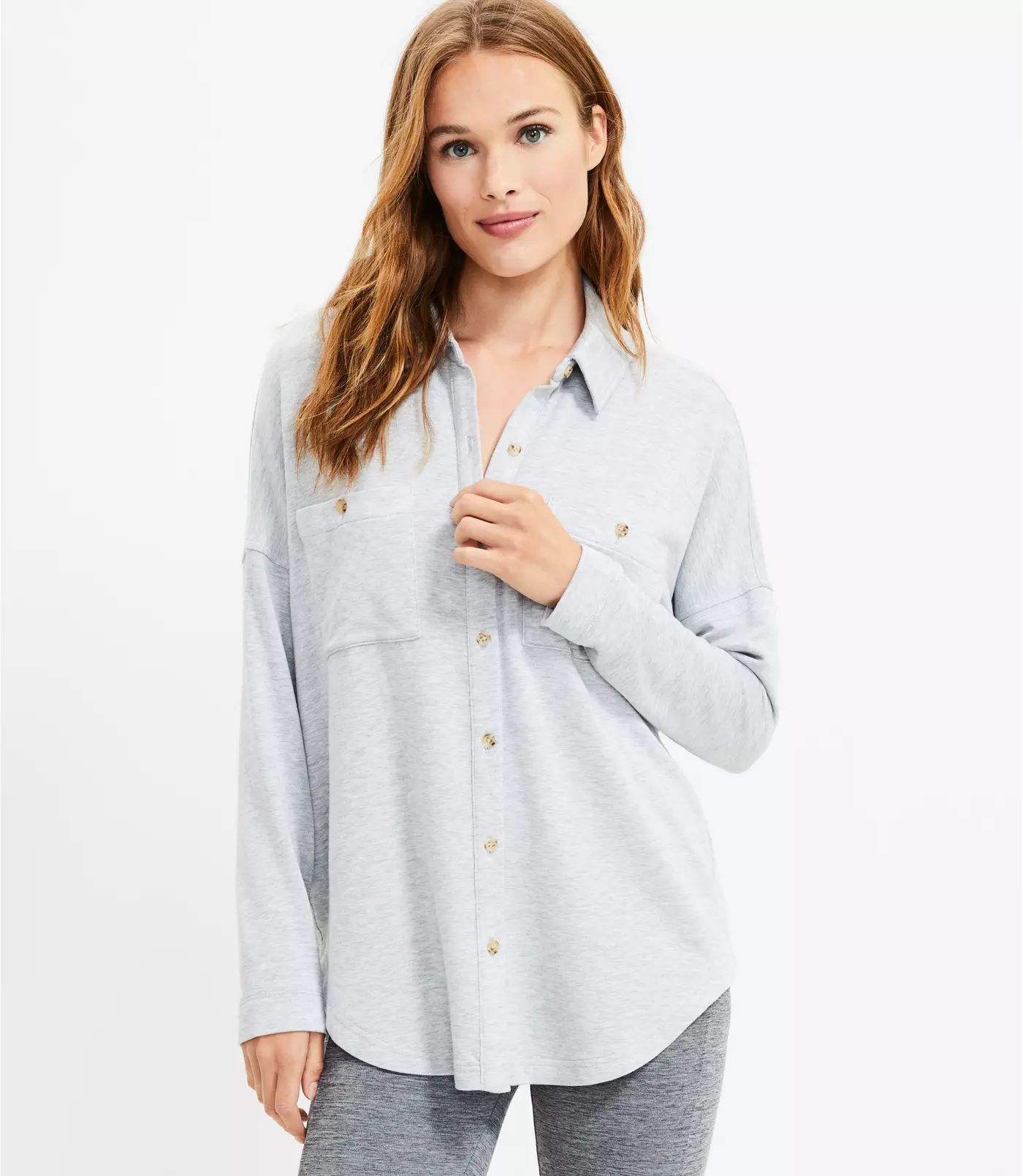 Lou & Grey Signaturesoft Tunic Shirt | LOFT