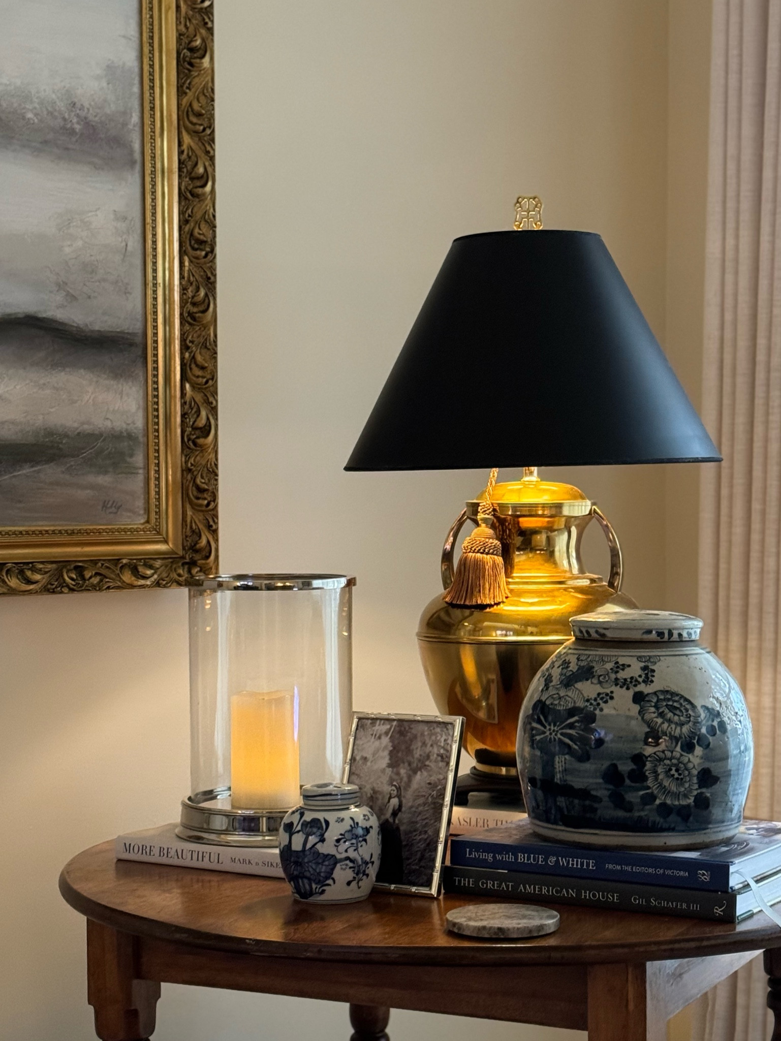 Brass Lamp. Ginger Jar Style Lamp. Vintage Lamp. Living Room. Bedroom. Traditional Home. Classic Home.

#LTKhome