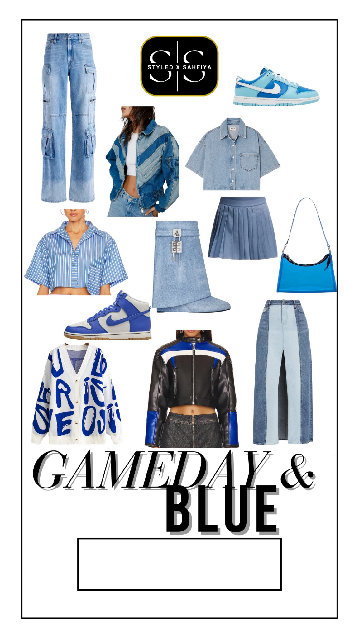 Blue GAMEDAY Essentials 💙💙💙