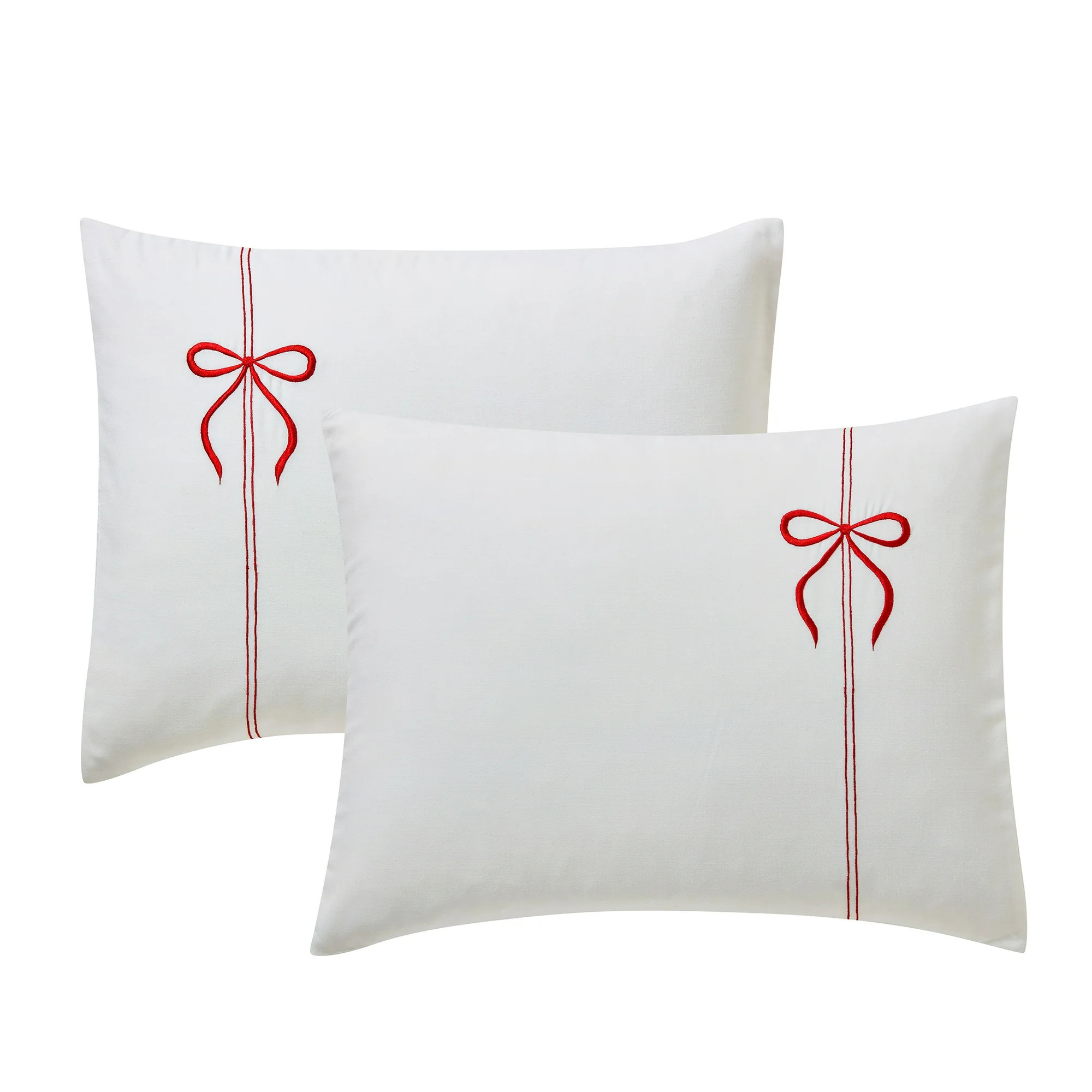 My Texas House Juliet 2-Piece Bright White Adult Comforter Set, Twin/Twin XL | Walmart (US)