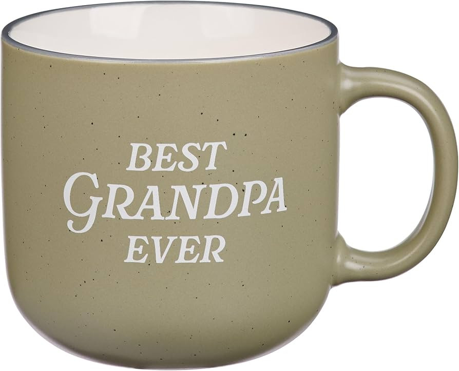 Christian Art Gifts Large Ceramic Coffee & Tea Mug for Grandfathers: Best Grandpa Ever Encouragin... | Amazon (US)