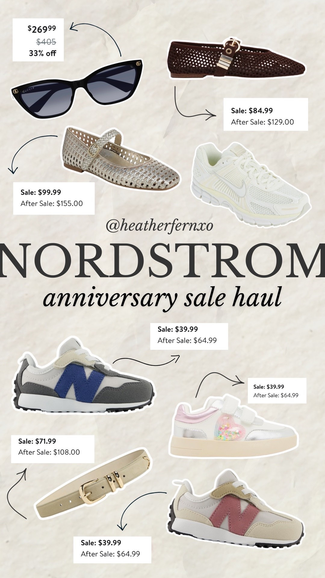 Nordstrom Anniversary Sale Haul 🛍️

#nordstrom #anniversarysale #sale #kids #women #shoes #sneakers #flats #nike #backtoschool #toddler #newbalance

#LTKmomlife #LTKSaleAlert #LTKKids