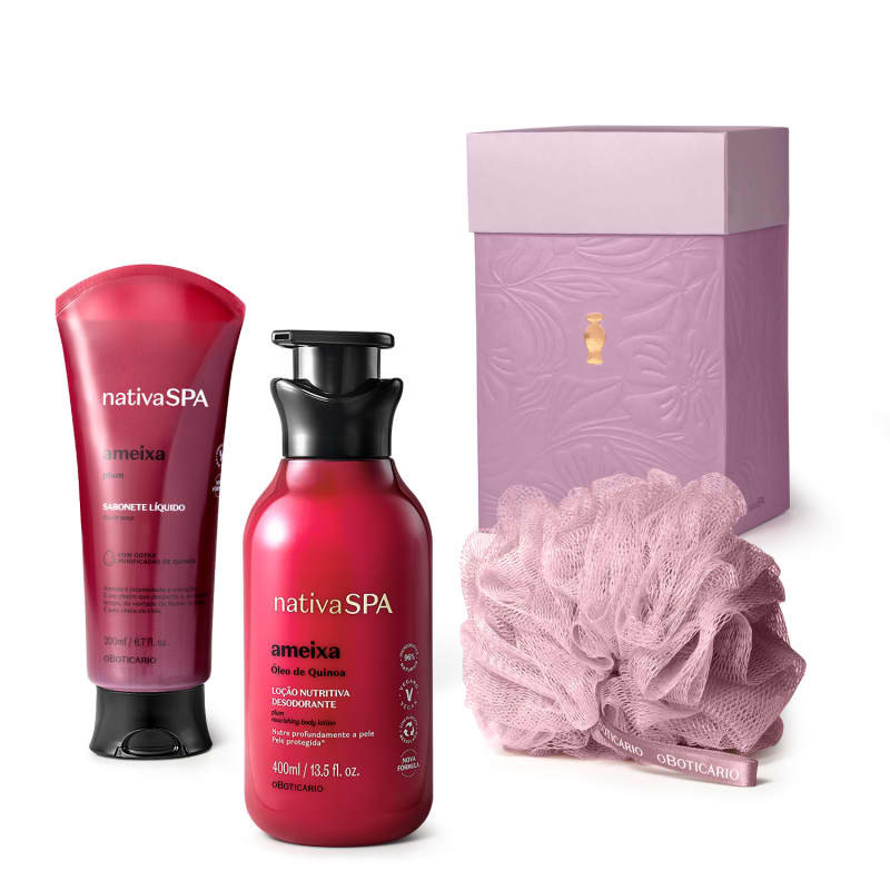Kit Presente Dia das Mães Nativa Spa Ameixa (3 itens) | O Boticario | oBoticario (BR)