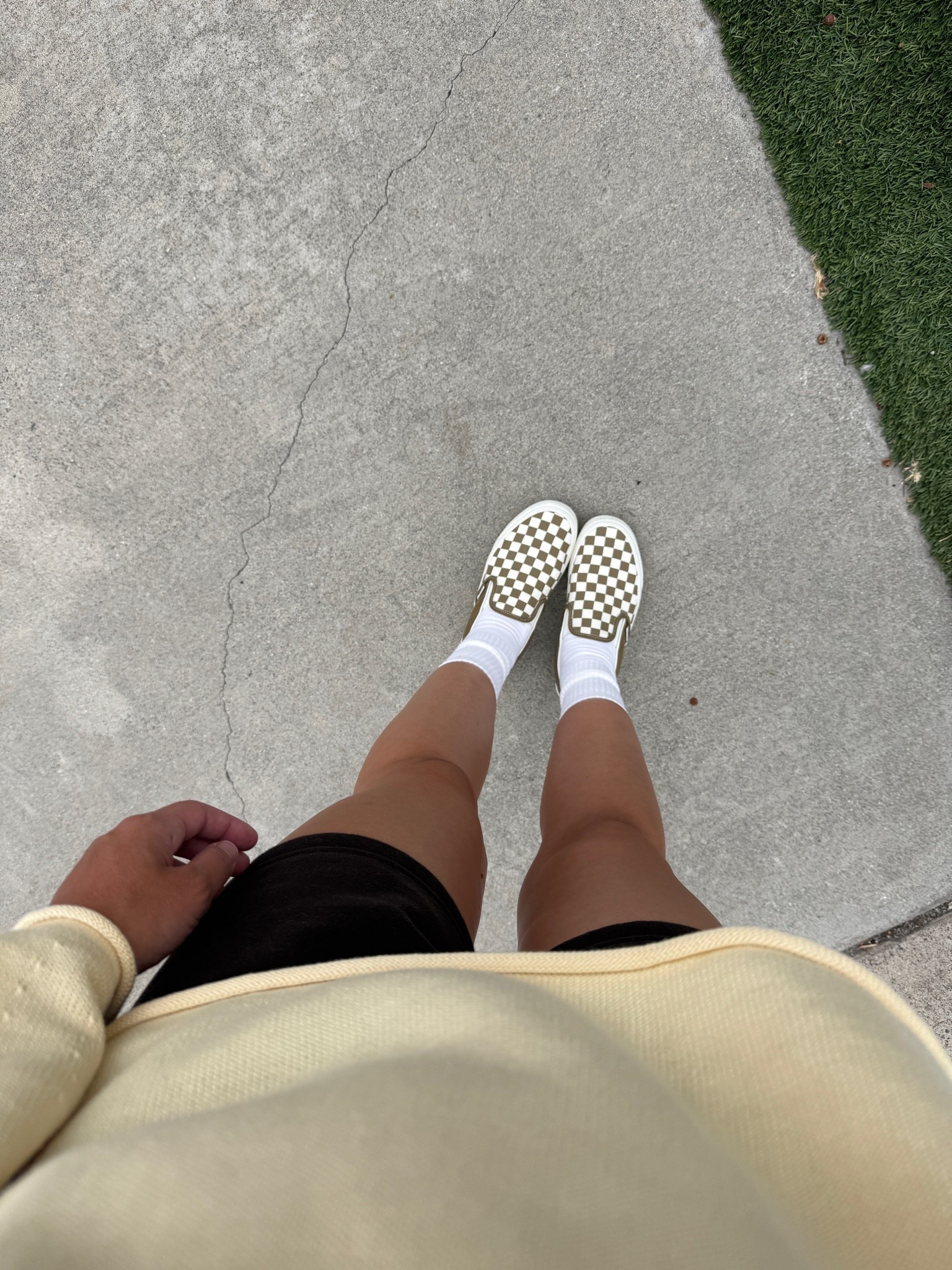 💚ing my checkered vans!

#LTKootd