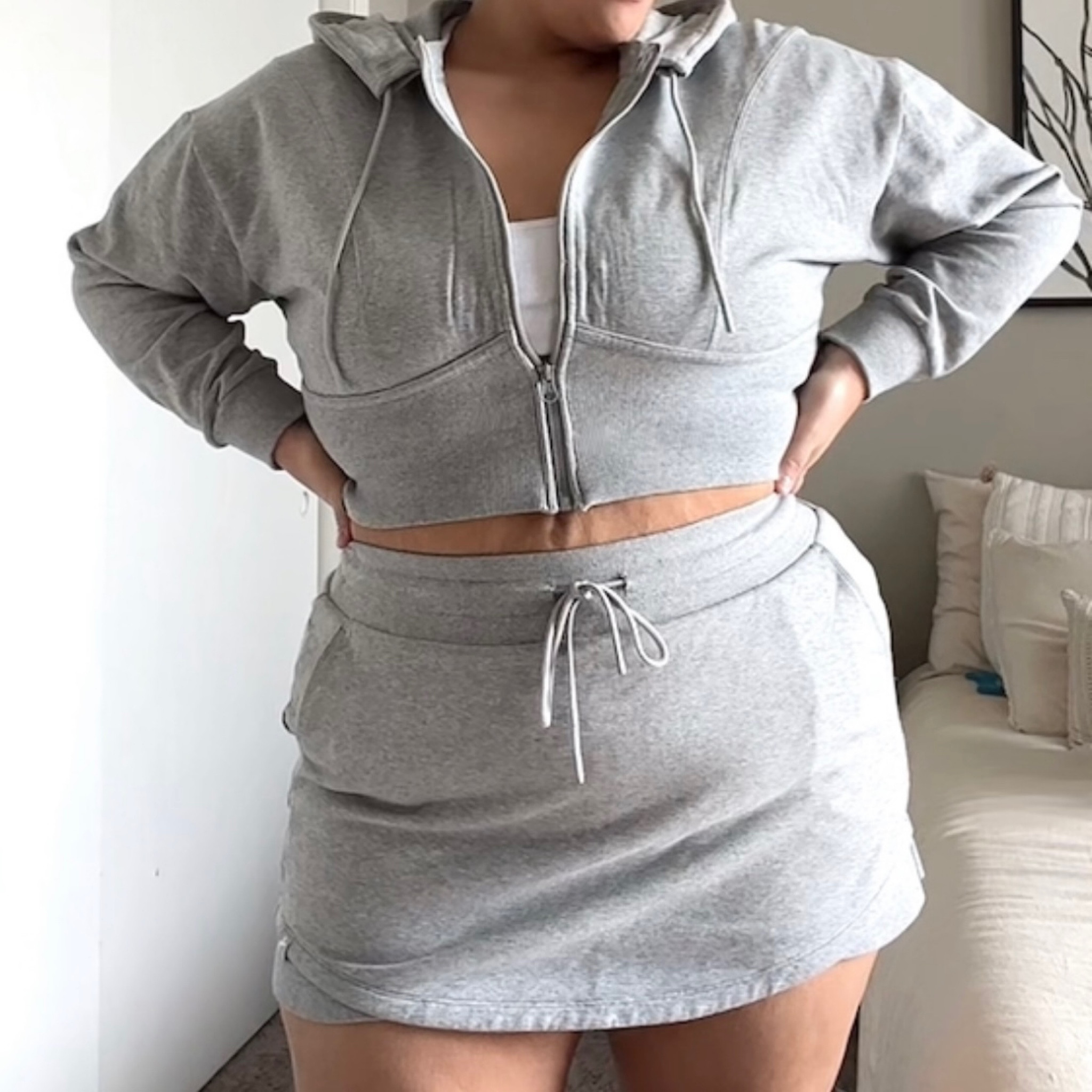 Target women sets, active sets, skorts, skirts, cropped sweater, casual outfits, outfits, spring outfits, mid size, comfy sets, work from home outfit, activewear 
