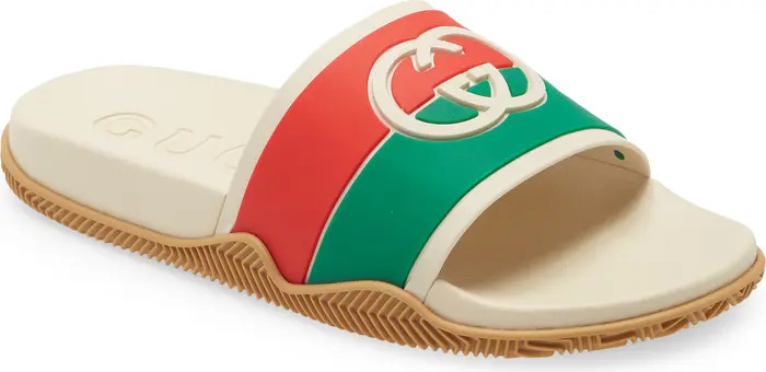Pursuit GG Logo Slide Sandal | Nordstrom