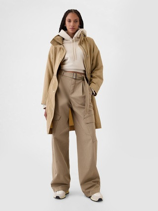 Oversized Nylon Parka | Gap (CA)