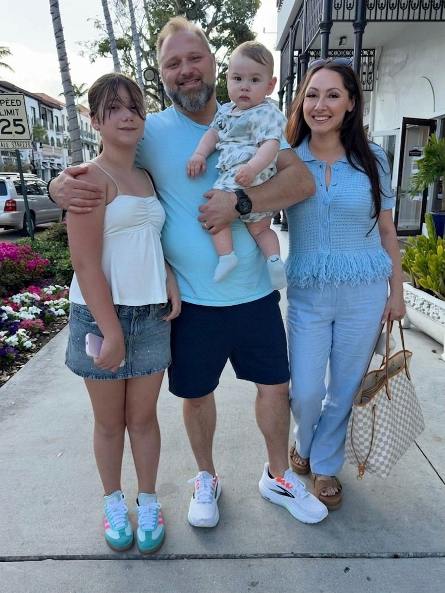 the blue family wasn’t planned but we’re not mad about it 💙😂
dad grabbed a blue tee, i threw on my crochet top, sissy picked her own outfit (as she does 👸🏻) and baby just showed up looking adorable as always 🤍 honestly might start doing this on purpose
outfit details linked. 
#familyootd #familycoord #ootd #familystyle #toddlerstyle #tweenstyle #momstyle #ltk #liketoknowit #familyphoto #outfitinspo #springoutfit #momlife #babylove​​​​​​​​​​​​​​​​

#LTKdayinmylife #LTKmomlife #LTKBaby