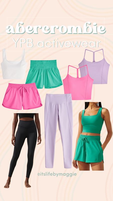 loving these fun colors for summer activewear outfits!

#ypb #abercrombie #workoutoutfit #workoutshorts #sportsbra #blackleggings #pinksportsbra #matchingset #workoutset #whitesportsbra #pinkshorts

#LTKFind #LTKunder100 #LTKfit