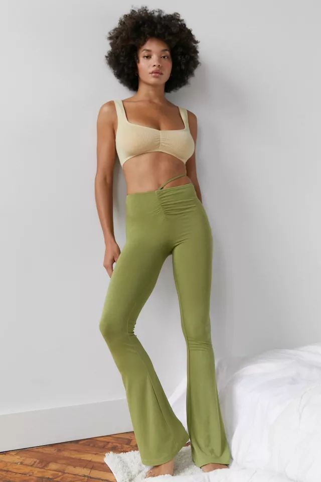 Out From Under Robbie Ruched Flare Pant | Urban Outfitters (US and RoW)