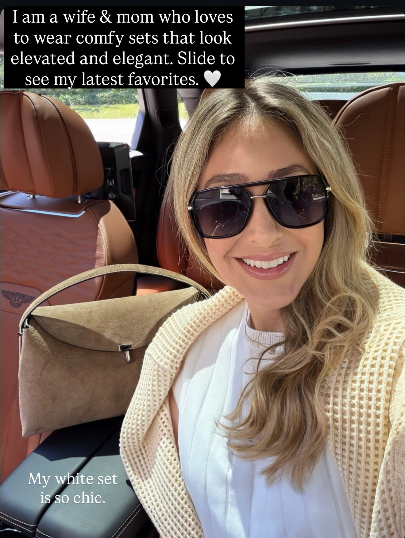 I LOVE a good matching pant set. Perfect for an effortless chic look , and still felling comfortable 
I wear a size small . I am 5’9” 

#LTKTravel #LTKOver40 #LTKTall