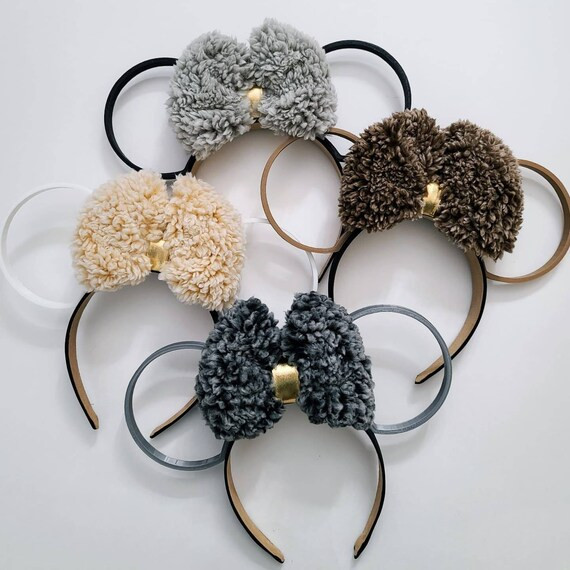 Sherpa Bow 3d Mouse Ears | Etsy | Etsy (US)