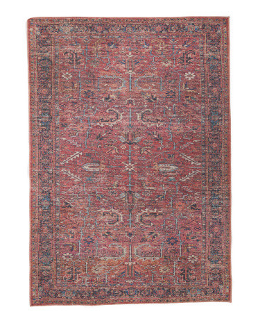 Made In Turkey 5x7 Easy Care Machine Washable Rug | TJ Maxx