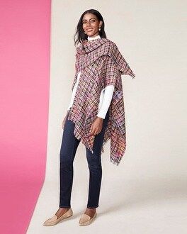 Multicolored Tweed Ruana | Chico's