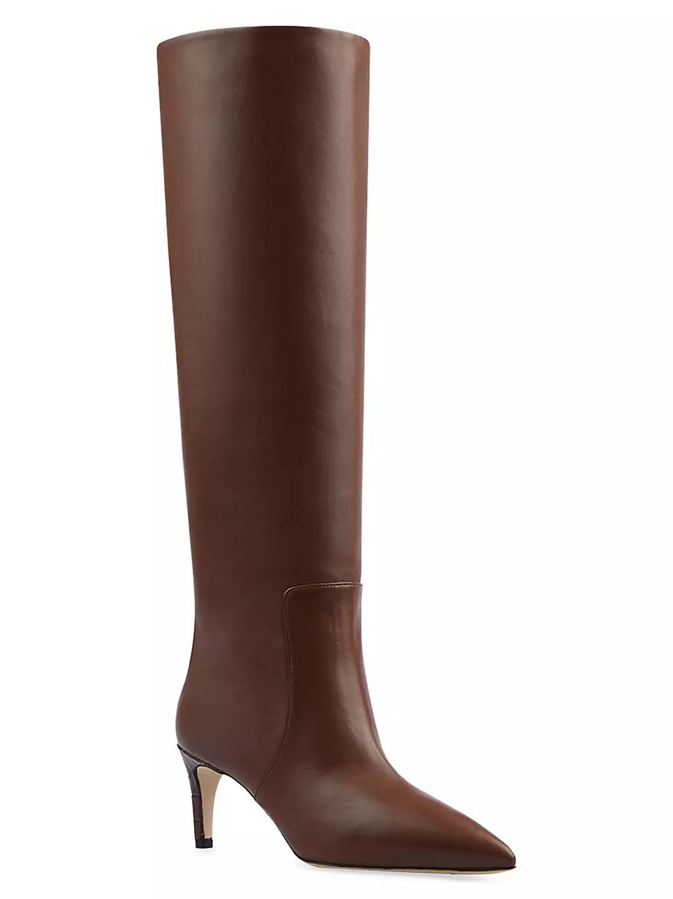 Knee-High Leather Stiletto Boots | Saks Fifth Avenue