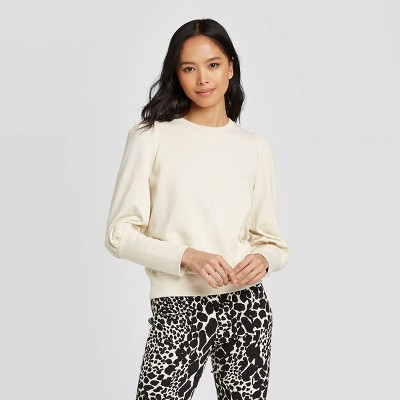 Women's Crewneck Edwardian Sweatshirt - Who What Wear™ | Target