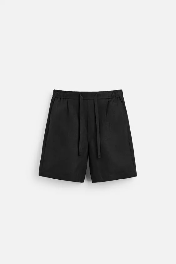 100% LINEN SHORTS | Zara US
